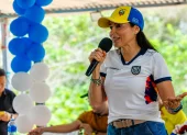 Luis González buscará el cargo de prefecta de Manabí en las seccionales 2026.