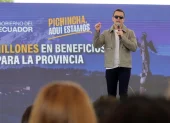 El 10 de julio del 2026, en Quito, el presidente Daniel Noboa habló sobre los créditos de vivienda y cupos para Jóvenes en Acción para Pichincha.