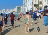 Los balnearios de la provincia de Santa Elena lucieron con gran presencia de turistas por el feriado de agosto