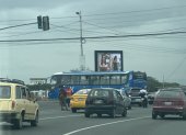 La zona de entrada a Los Gavilanes es una de las más dinámicas y congestionadas de la ciudad de Manta