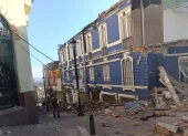 Varios daños en estructuras se registran en Colombia a causa del terremoto de este lunes.