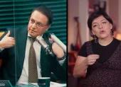 Amanda Villavicencio aparece en una parte del segundo video publicado en cadena nacional.