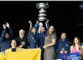 La delegación de Ecuador que consiguió el título del Sudamericano de Lightning.