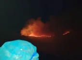 Incendio forestal sigue activo en la Reserva Cotacachi-Cayapas, en Imbabura