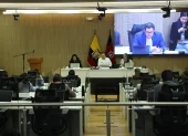 El alcalde, Pabel Muñoz, durante la sesión del Concejo de este 11 de agosto de 2026.