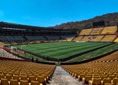 Estadio Monumental recibe sanción, tras incidentes entre Barcelona SC y Macará.