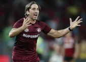 El argentino Luis Zubeldía dirigió Fluminense en Brasil.