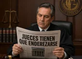 El ministro del Interior, John Reimberg, lanzó una advertencia a los jueces que luego intentó acomodar.