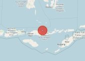 Epicentro del terremoto de 7.7