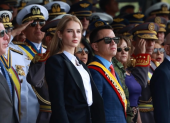 Daniel Noboa y Lavinia Valbonesi contrajeron matrimonio en 2021 y tienen dos hijos.