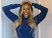 Tyra Banks, modelo, actriz, presentadora de televisión y productora cinematográfica.