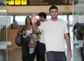 Rodri llegó a Barcelona para someterse a las pruebas médicas.