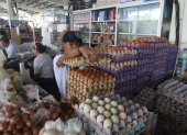 La cubeta de huevos está más cara, en Guayaquil se venden hasa $ 4,10 cuando antes costaba $ 3,50.