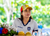 Luisa González busca calificar su candidatura  la Prefectura de Manabí para las seccionales 2026.