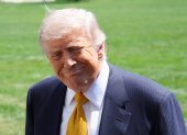 Donald Trump, presidente de Estados Unidos, en una imagen de archivo durante un acto público.