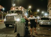 El centro de Guayaquil genera hasta 150 toneladas de basura al día.