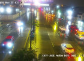 En sectores del norte de Guayaquil, como Sauces, se registró la lluvia hasta la noche del lunes 17 de agosto.
