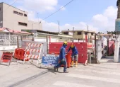 La zona donde ocurrió el crimen quedó marcada por el hecho violento registrado durante la madrugada en la decimotercera etapa de La Alborada.