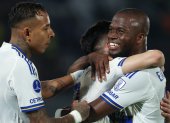 Enner Valencia realizó su debut con Boca Juniors.