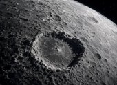 NASA mostró el cráter que dejó un cohete Falcon 9 de SpaceX en la Luna.