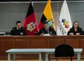 El Tribunal de Apelación de la Corte Nacional de Justicia del caso Progen está integrado por Julio Inga, Daniella Camacho (en concrurso para Fiscal General del Estado) y Manuel Cabrera.