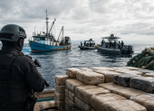 Referencial. Una red de narcotráfico asentada en Ecuador fue sancionada por Estados Unidos, que identificó 10 barcos vinculados al transporte de cocaína.