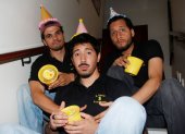 Adrián Peraza, Israel Vera y Marco Duchely presentaron Chiflex TV, un canal de YouTube dedicado al humor y las parodias.