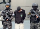 Capturan a alias Reinaldo en Quito por un caso de asesinato.