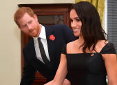 El príncipe Harry y Meghan Markle.
