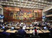 Sesión de la Asamblea Nacional este 27 de agosto.