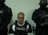 José Serrano llegó a Guayaquil para después ser trasladado a la Cárcel del Encuentro en Santa Elena.