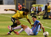 Encuentro entre Barcelona SC y Manta.