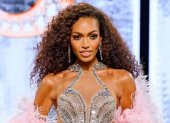 Justus Kelly en la noche de coronación de Miss USA.