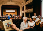 Una noche dedicada al folclor ecuatoriano: el Concierto Sinfónico Guayaquil y músicos tradicionales rinden homenaje al repertorio de la provincia de Bolívar.