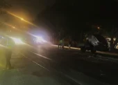 Siniestro. La grúa, la camioneta y otro vehículo estuvieron involucrados en el triple choque registrado en la vía a la costa.
