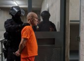 José Serrano en el interior de la cárcel del Encuentro.
