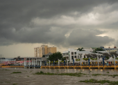 El primer día de septiembre se presentó con lluvias y cielo gris en distintos sectores.