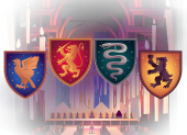 Los nuevos escudos de las casas de Hogwarts fueron revelados antes del estreno de la serie de Harry Potter.