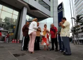 El pasado martes, un grupo de adultos mayores expresara públicamente su preocupación por retrasos en la devolución del IVA.