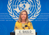 La secretaria general de la Organización Meteorológica Mundial (OMM), Celeste Saulo, dio las previsiones del organismo para el cercano fenómeno de El Niño.