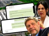 En los chats presentados ante la corte de Florida, figuran los mensajes entre John Manning, CEO de Progen, y su representante en Ecuador, Karla Saud.