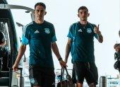 Jugadores de Emelec se trasladaron a Loja para el duelo ante Libertad, por la fecha 28 de LigaPro.