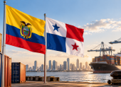 Ecuador y Panamá suscribieron el 4 de septiembre de 2026 los términos de referencia para negociar un acuerdo de alcance parcial de complementación económica. Imagen referencial.