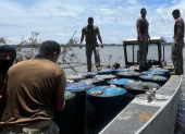 Imagen referencial sobre rescate de la Armada a tripulantes.