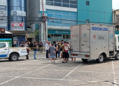 El crimen de las tres personas se cometió en un sector donde hay establecimientos de entretenimiento.