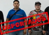 Cuatro ciudadanos extranjeros fueron deportados, luego de burlarse de la reforma a la Ley de Tránsito, que incluye servicio de delivery.