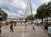 La Escuela de Ecuavóley Hugo Valenzuela se creó en 2023 de la mano del exitoso jugador.