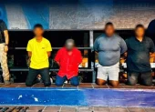 Durante el operativo fueron detenidos 4 personas y decomisados armamento y lanchas rápidas.