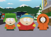Tres de los personajes principales de la serie.
