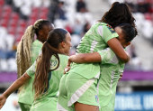Italia celebra su clasificación a los octavos de final.